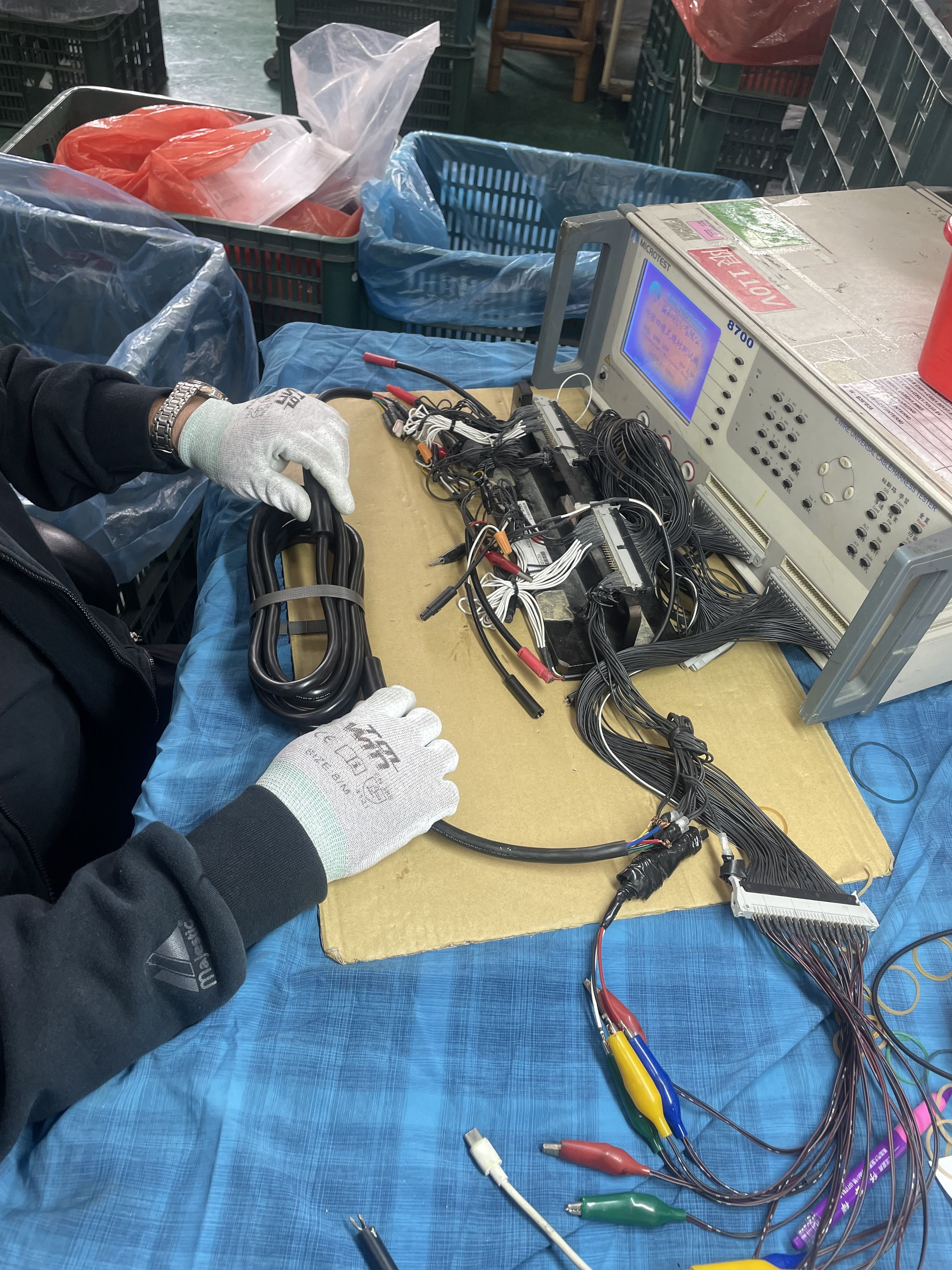 高壓導通儀檢測站